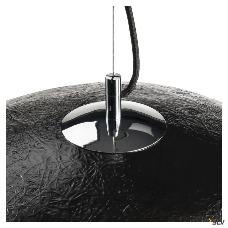 Suspension intérieure, Ø 70 cm, noir/or, E27, 40 W max