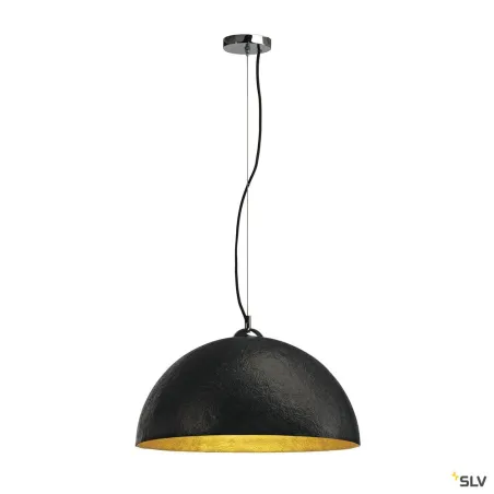FORCHINI 50, suspension intérieure, Ø 50 cm, noir/or, E27, 40W max