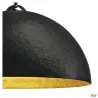FORCHINI 50, suspension intérieure, Ø 50 cm, noir/or, E27, 40W max