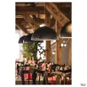 FORCHINI 50, suspension intérieure, Ø 50 cm, noir/or, E27, 40W max