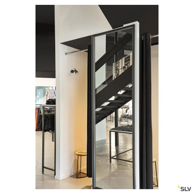 INDA, applique et plafonnier intérieur, noir, GU10/QPAR51, 50W max