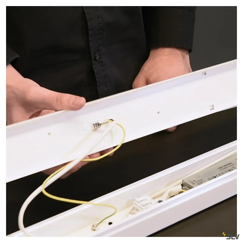 BENA 120, applique et plafonnier intérieur, blanc, LED, 28W, 3000K