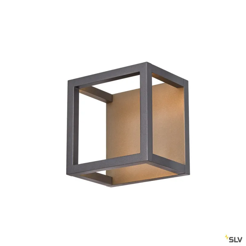 QUADRULO, plafonnier extérieur, anthracite, LED, 7,5W, 3000K, IP55