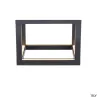 QUADRULO, plafonnier extérieur, anthracite, LED, 7,5W, 3000K, IP55