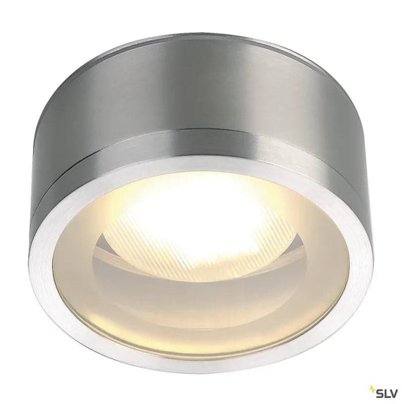 ROX, plafonnier extérieur, alu brossé, GX53/TCR-TSE, 11W max, IP44