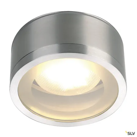 ROX, plafonnier extérieur, alu brossé, GX53/TCR-TSE, 11W max, IP44