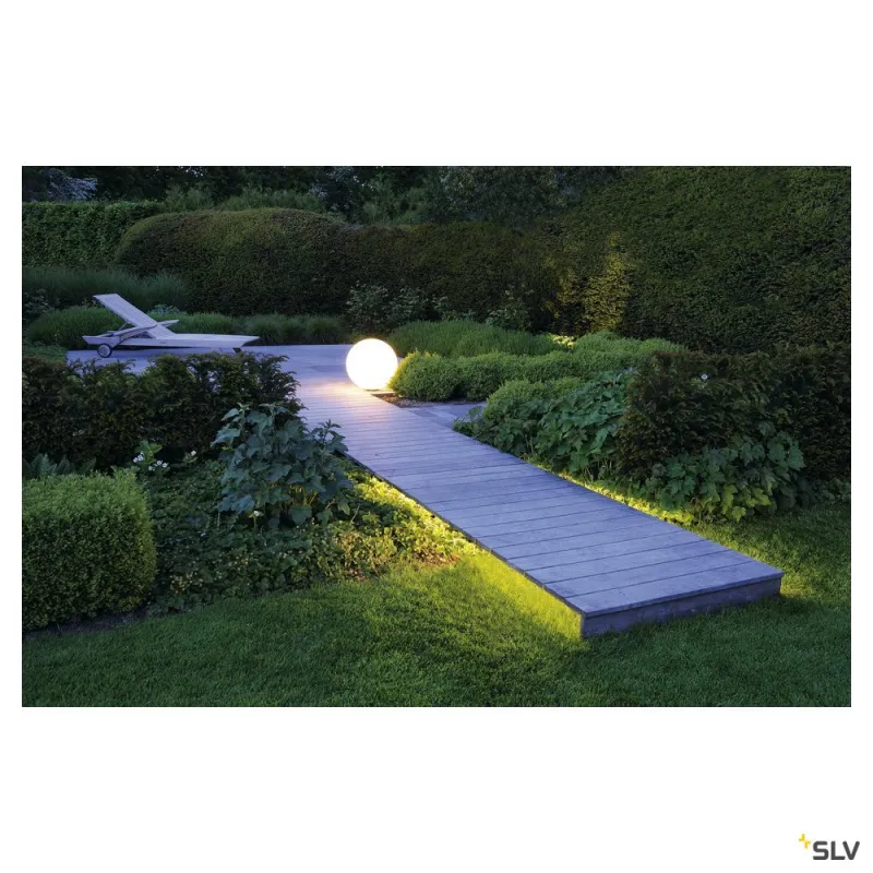 ROTOBALL 50, luminaire mobile extérieur, blanc, E27, 24W max, IP44