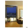 ROTOBALL 50, luminaire mobile extérieur, blanc, E27, 24W max, IP44