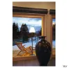 ADEGAN, lampadaire extérieur, anthracite/blanc, E27, 24W max, IP54
