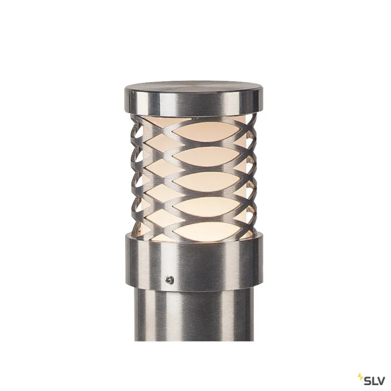 TRUST 60, borne extérieure, inox, LED, 8,6W, 3000K, IP55, inox 316