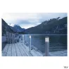 TRUST 60, borne extérieure, inox, LED, 8,6W, 3000K, IP55, inox 316