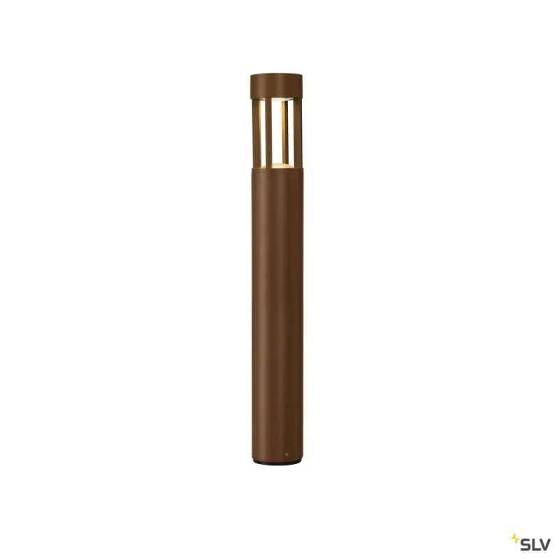 SLOTS 65, borne extérieure, fonte rouillée, LED, 6,3W, 3000K, IP44