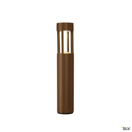 SLOTS 45, borne extérieure, fonte rouillée, LED, 6,3W, 3000K, IP44