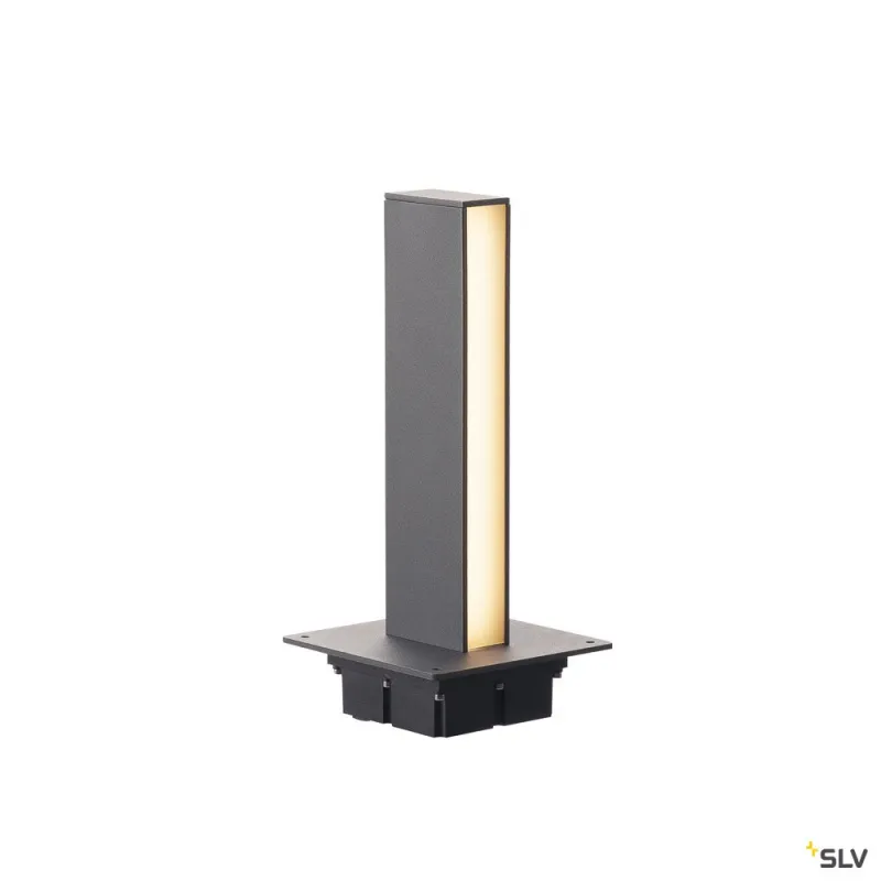 H-POL TWIN 30, borne extérieure, anthracite, LED, 18W, 3000K, IP55
