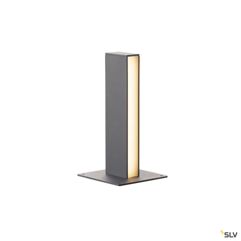 H-POL TWIN 30, borne extérieure, anthracite, LED, 18W, 3000K, IP55