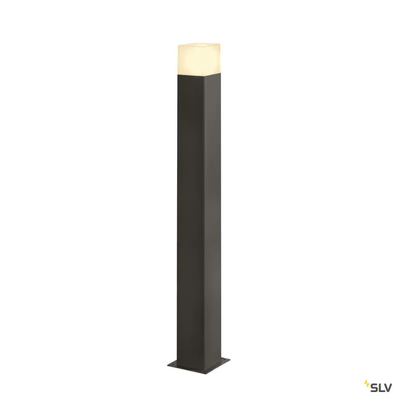 GRAFIT 90, borne extérieure, carré, anthracite, E27, 11W max, IP44