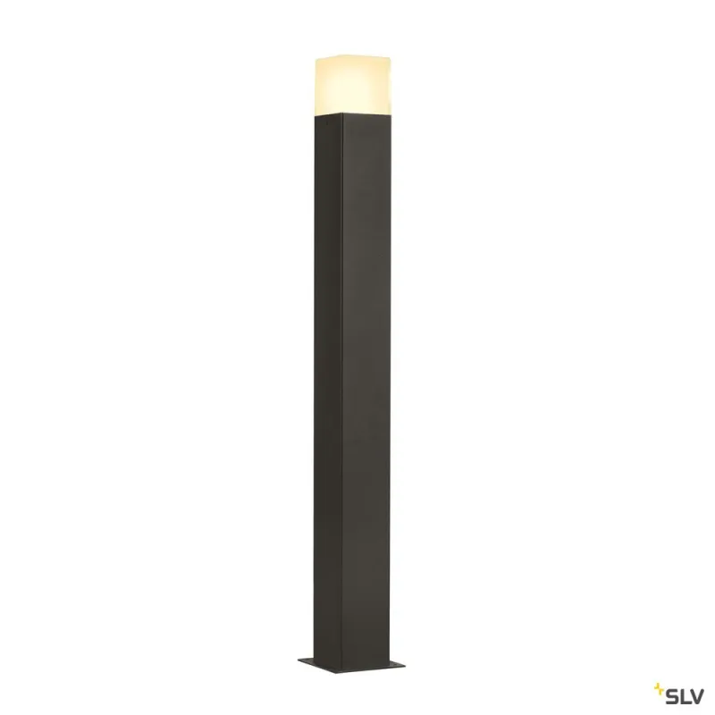 GRAFIT 90, borne extérieure, carré, anthracite, E27, 11W max, IP44