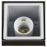 GRAFIT 90, borne extérieure, carré, anthracite, E27, 11W max, IP44