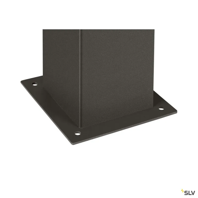 GRAFIT 90, borne extérieure, carré, anthracite, E27, 11W max, IP44