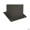 GRAFIT 90, borne extérieure, carré, anthracite, E27, 11W max, IP44