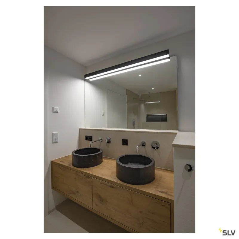 SIGHT 115, applique et plafonnier intérieur, noir, LED, 38W, 3000K
