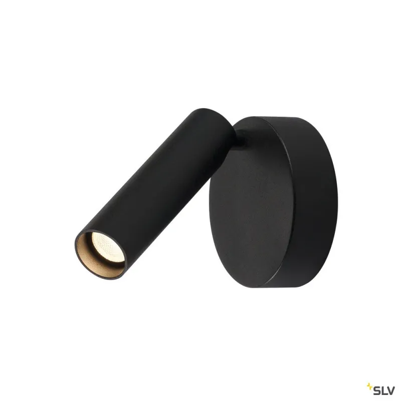KARPO 30, applique et plafonnier intérieur, noir, LED, 9,5W, 3000K