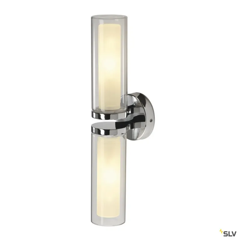 WL 106, applique intérieure, double, chrome, E14, 2x 40W max, IP44