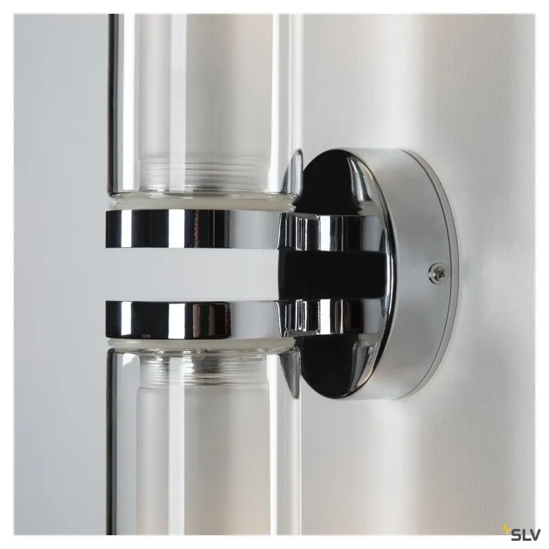 WL 106, applique intérieure, double, chrome, E14, 2x 40W max, IP44