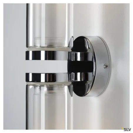 WL 106, applique intérieure, double, chrome, E14, 2x 40W max, IP44