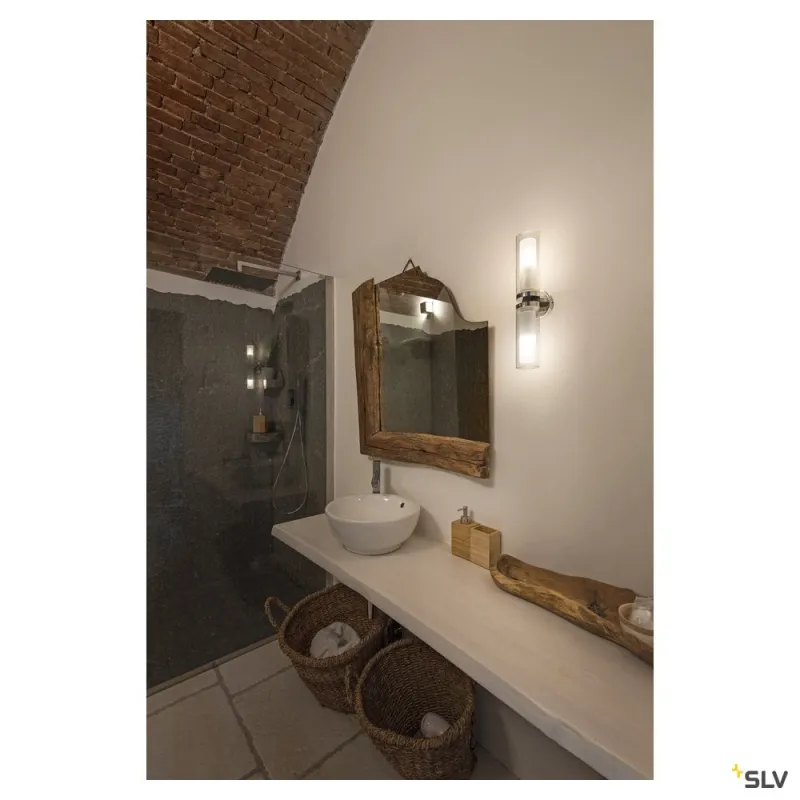 WL 106, applique intérieure, double, chrome, E14, 2x 40W max, IP44