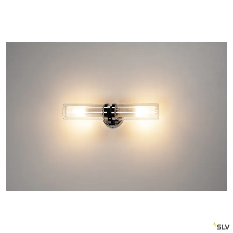 WL 106, applique intérieure, double, chrome, E14, 2x 40W max, IP44