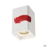PLASTRA, plafonnier intérieur, blanc, GU10/QPAR51, 35W max, plâtre