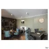 PLASTRA, plafonnier intérieur, blanc, GU10/QPAR51, 35W max, plâtre