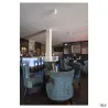 PLASTRA, plafonnier intérieur, blanc, GU10/QPAR51, 35W max, plâtre