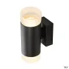 ASTINA UP/DOWN, applique intérieure, noir, GU10/QPAR51, 2x 10W max