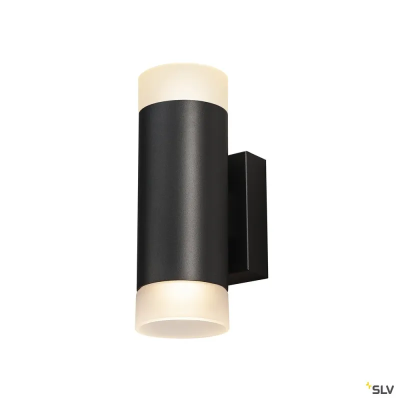 ASTINA UP/DOWN, applique intérieure, noir, GU10/QPAR51, 2x 10W max