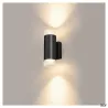 ASTINA UP/DOWN, applique intérieure, noir, GU10/QPAR51, 2x 10W max
