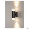 ASTINA UP/DOWN, applique intérieure, noir, GU10/QPAR51, 2x 10W max