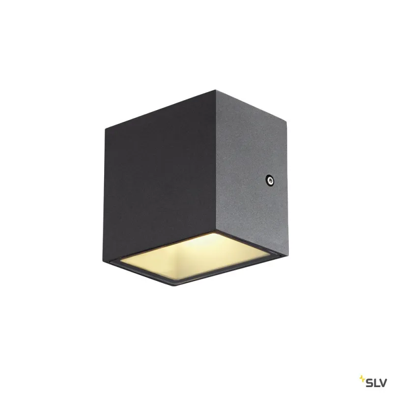 SITRA CUBE, applique extérieure, anthracite, LED, 10W, 3000K, IP44