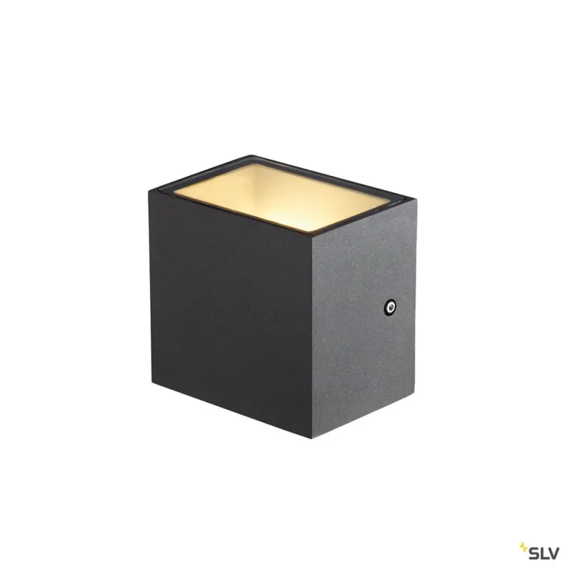 SITRA CUBE, applique extérieure, anthracite, LED, 10W, 3000K, IP44