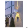 OUT-BEAM UP/DOWN, applique extérieure, gris, LED, 18W, 3000K, IP44