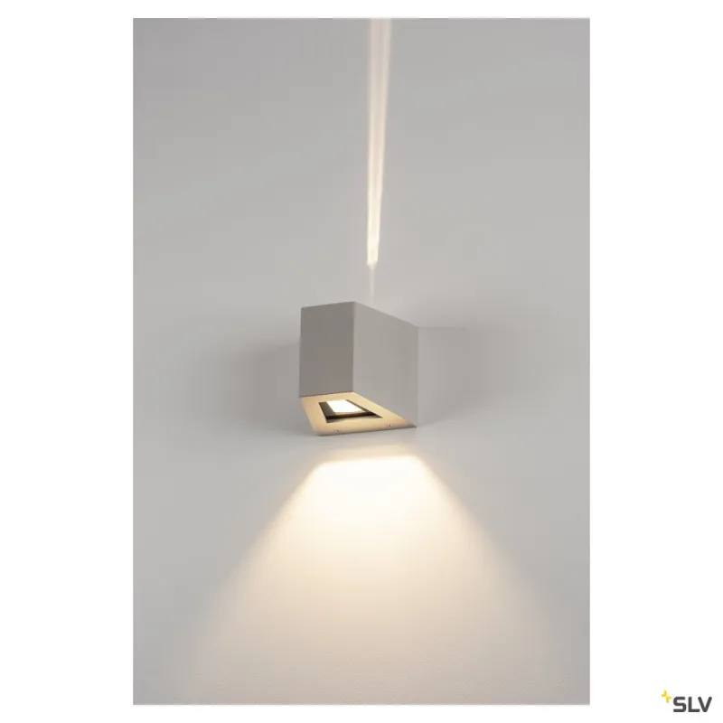 OUT-BEAM UP/DOWN, applique extérieure, gris, LED, 18W, 3000K, IP44