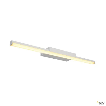 GLENOS 60, luminaire de miroir profilé, gris, SMD LED 12,6W, 3000K