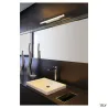 GLENOS 60, luminaire de miroir profilé, gris, SMD LED 12,6W, 3000K