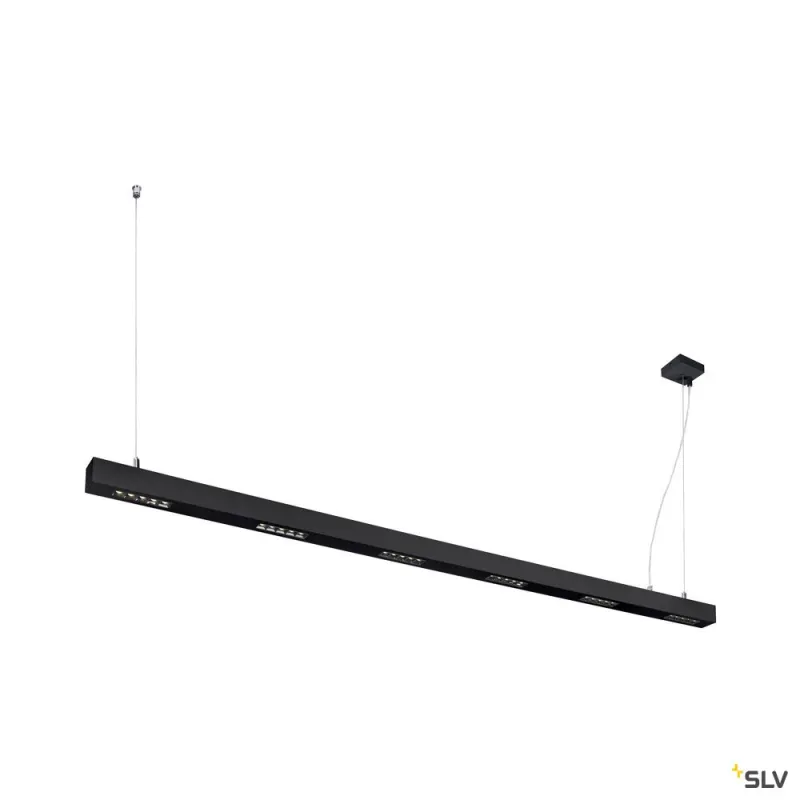 Q-LINE®, suspension intérieure, 2m, noir, LED, 93W, 4000K, variable