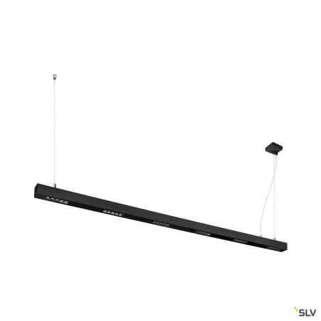 Q-LINE®, suspension intérieure, 2m, noir, LED, 93W, 3000K, variable