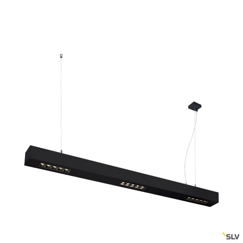 Q-LINE®, suspension intérieure, 1m, noir, LED, 46W, 4000K, variable