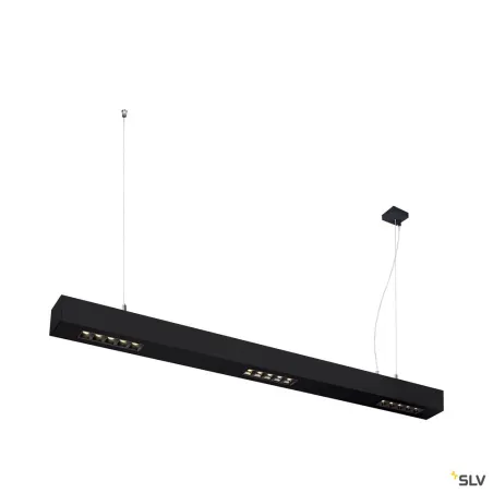 Q-LINE®, suspension intérieure, 1m, noir, LED, 46W, 4000K, variable
