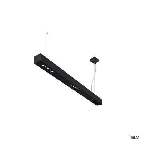 Q-LINE®, suspension intérieure, 1m, noir, LED, 46W, 3000K, variable