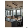 Q-LINE®, suspension intérieure, 1m, noir, LED, 46W, 3000K, variable